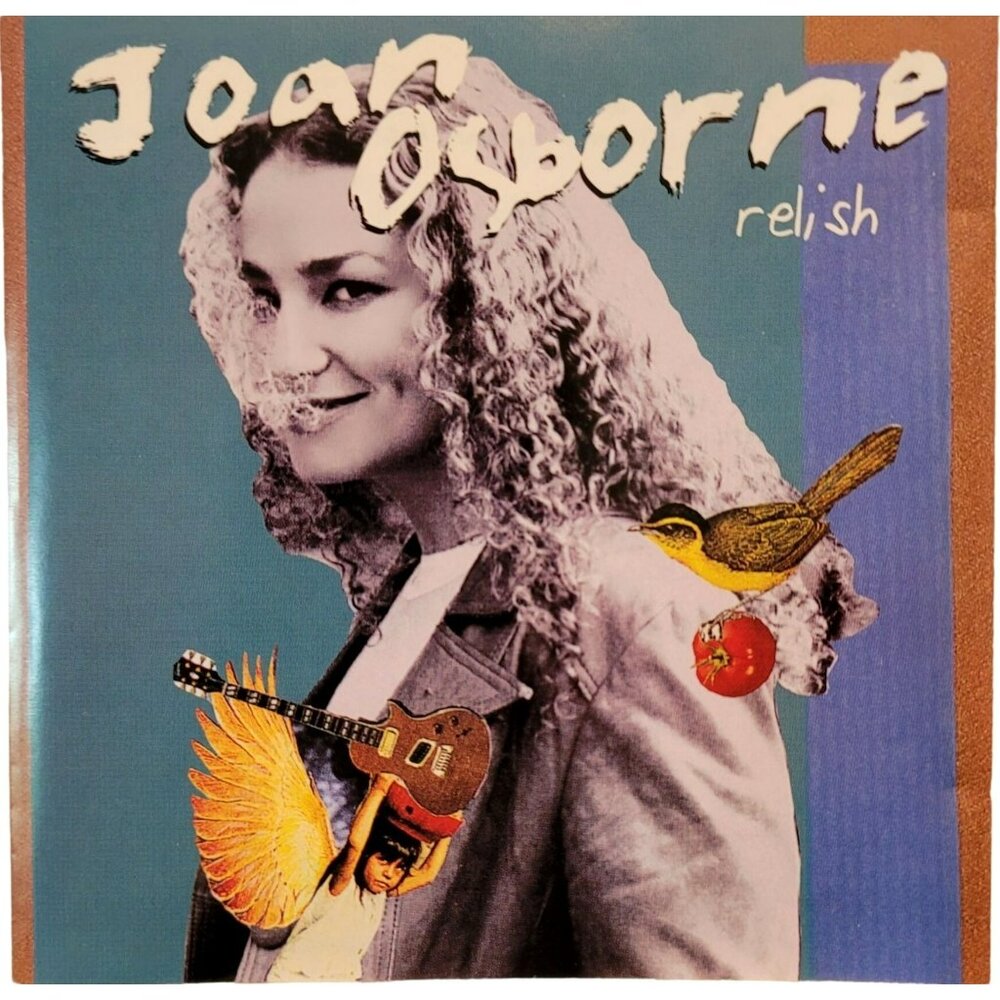 Joan Osborne Relish Music CD 1995 Hits Like "St. Teresa" & "One Of Us"  37243cd